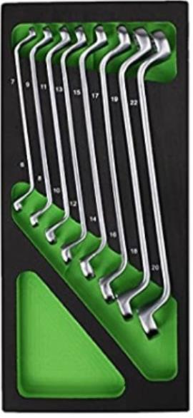 Ključevi okasti 6-22 mm u penastom modulu 8/1 JBM